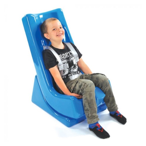 자세지지용 의자+받침대(플로어시터+피더시트) Feeder Seat / Floor Sitter/색상은 전체파랑색