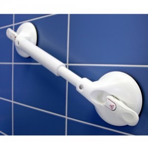 [ABL] 흡착식 안전손잡이 길이조절형 (독일 모밸리) 비고정식 압축손잡이 유리문 타일 화장실
