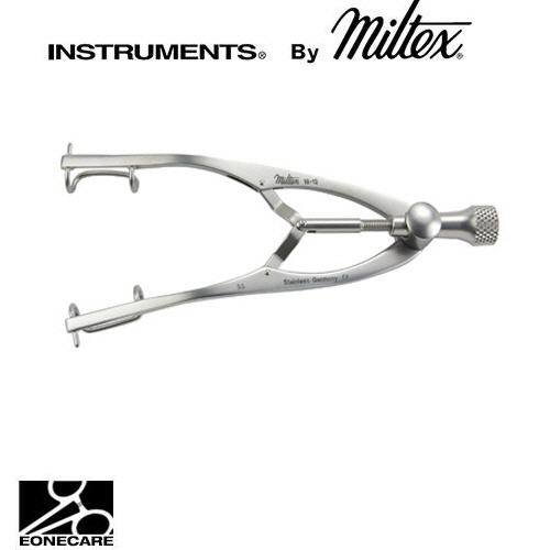 [Miltex]밀텍스 CASTROVIESO Eye Speculum #18-12 3-3/4&quot;,Medium,15x5mmwith adjustable locking mechanism