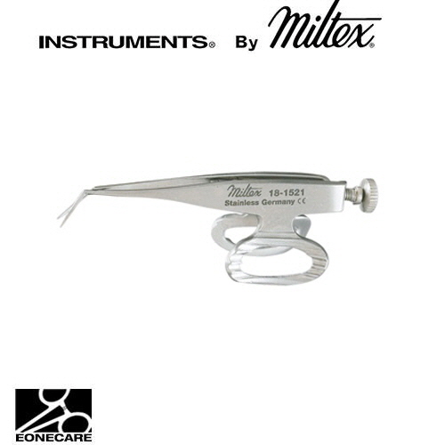 [Miltex]밀텍스 BARRAQUER Iris Scissors #18-1521 2-1/4&quot;(5.7cm),blunt tips7mm blades,angled/수술가위/수술용가위/의료용가위/외과가위/시저